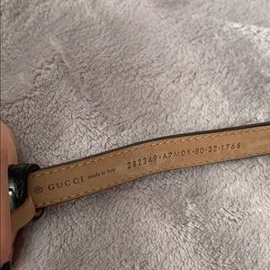 Gucci belt